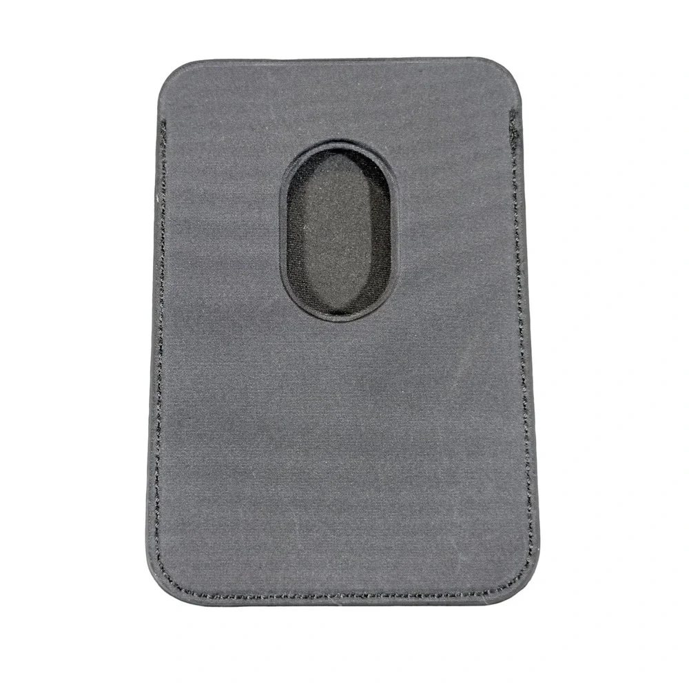 Qq3U Apple FineWoven Wallet with MagSafe for iPhone 14 /‎ 15 Series - Black Used